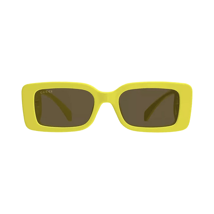 Gucci Square Sunglasses — Yellow – GG1325S 007