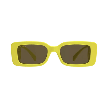 Gucci Square Sunglasses — Yellow – GG1325S 007