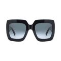 Gucci Square Sunglasses — Black – Trevalie GG0053SN 001