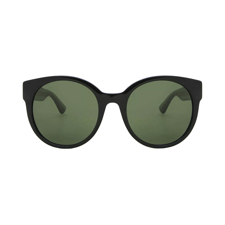 Gucci Round Sunglasses — Black – GG0035SN 002