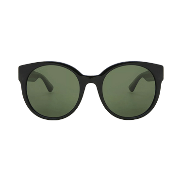 Gucci Round Sunglasses — Black – GG0035SN 002