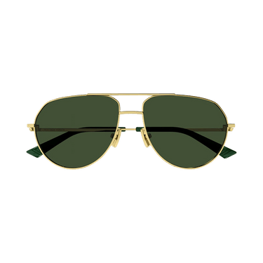 Bottega Veneta Aviator Sunglasses — Green – BV1302S 003