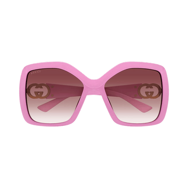 Gucci Square Sunglasses — Pink – GG2015S 005