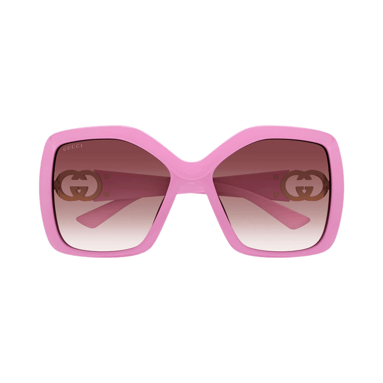 Gucci Square Sunglasses — Pink – GG2015S 005