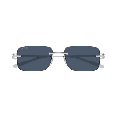 Gucci Rectangle Sunglasses — Blue – GG1703S 003