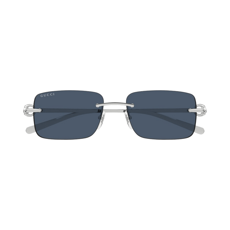 Gucci Rectangle Sunglasses — Blue – GG1703S 003