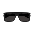 Saint Laurent Rectangle Sunglasses — Black – 651 Vitti