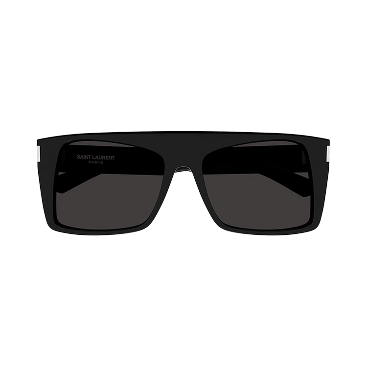 Saint Laurent Rectangle Sunglasses — Black – 651 Vitti