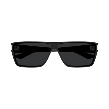 Saint Laurent Square Sunglasses — Grey – 757 001