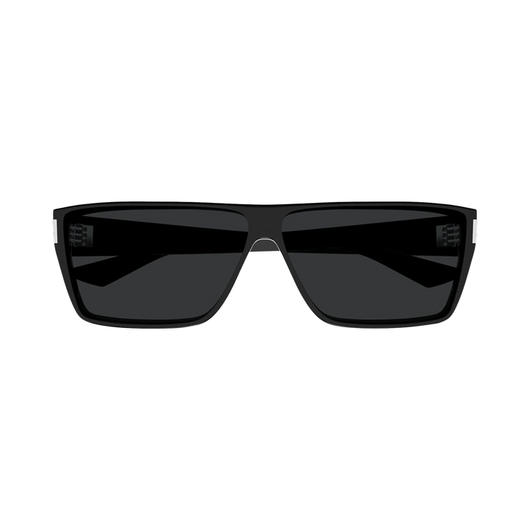 Saint Laurent Square Sunglasses — Grey – 757 001