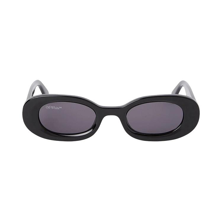 Off-White Oval Sunglasses — Black