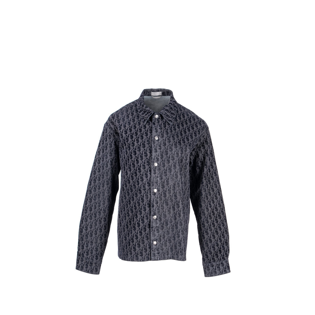 dior-size-48-oblique-jacquard-jacket-velvet-denim-navy