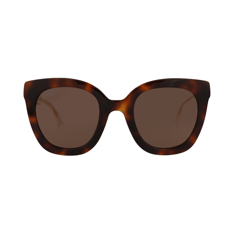 Gucci Cat Eye-Frame Acetate Sunglasses — Brown – Crystal GG0564SN 30013227 002