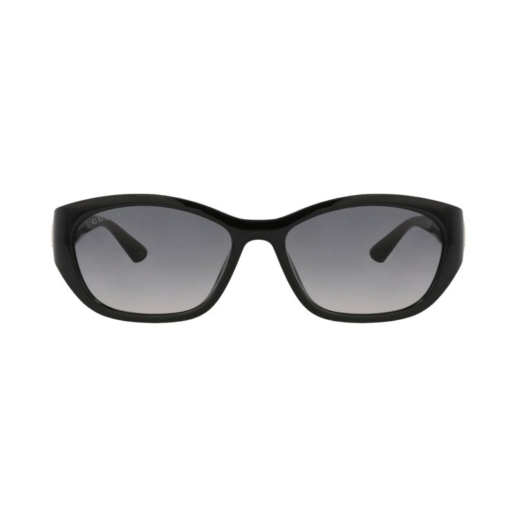 Gucci Round-Frame Injection Sunglasses — Black – Grey GG1826SK 30015988 008