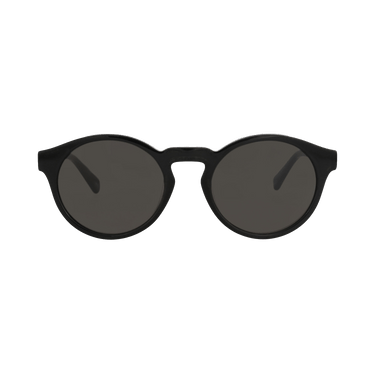 Chloé Round-Frame Recycled Acetate Sunglasses — Black – CC0014S30014101 005