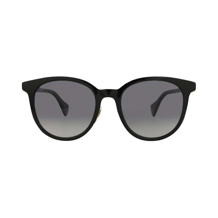 Gucci Round-Frame Recycled Acetate Sunglasses — Black – Grey GG1073SK 30013028 006