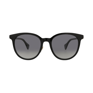 Gucci Round-Frame Recycled Acetate Sunglasses — Black – Grey GG1073SK 30013028 006