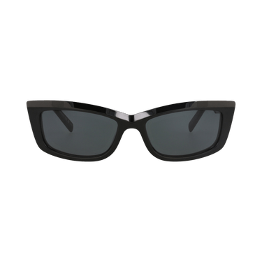 Saint Laurent Cat Eye-Frame Recycled Acetate Sunglasses — Black – SL658 30015236 001