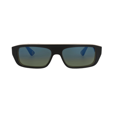 Gucci Square-Frame Recycled Acetate Sunglasses — Black – Blue GG1617S 30014946 003