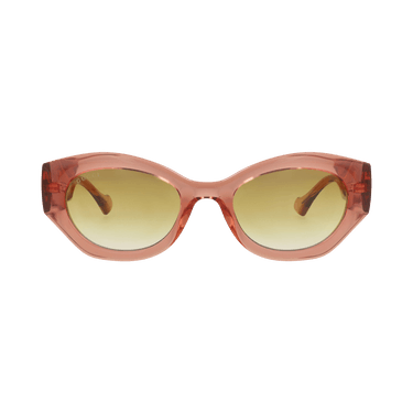 Gucci Round-Frame Injection Sunglasses — Brown – GG1553S 30014829 004