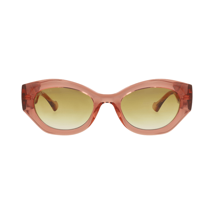Gucci Round-Frame Injection Sunglasses — Brown – GG1553S 30014829 004