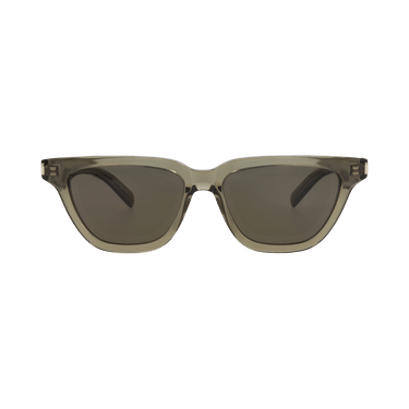 Saint Laurent Cat Eye-Frame Recycled Acetate Sunglasses — Brown – SL462SULPI 30011402 020