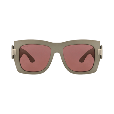 Gucci Square-Frame Injection Sunglasses — Grey – Red GG1688S 30015478 004