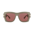 Gucci Square-Frame Injection Sunglasses — Grey – Red GG1688S 30015478 004