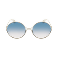 Gucci Round-Frame Metal Sunglasses — Gold – Multicolor GG0253S 30002345 003