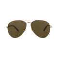 Gucci Aviator-Frame Metal Sunglasses — Gold – Havana Brown GG1288SA 30013891 002