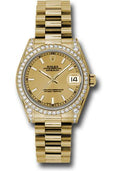 rolex-yellow-gold-datejust-31-watch-48-diamond-bezel-champagne-index-dial-president-bracelet-178158-chip