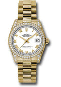 rolex-yellow-gold-datejust-31-watch-48-diamond-bezel-white-roman-dial-president-bracelet-178158-wrp