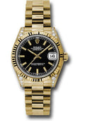 rolex-yellow-gold-datejust-31-watch-fluted-bezel-black-index-dial-president-bracelet-178238-bkip