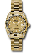 rolex-yellow-gold-datejust-31-watch-fluted-bezel-champagne-index-dial-president-bracelet-178238-chip