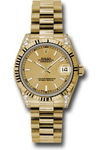 rolex-yellow-gold-datejust-31-watch-fluted-bezel-champagne-index-dial-president-bracelet-178238-chip