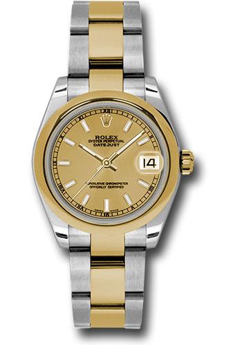 rolex-steel-and-yellow-gold-datejust-31-watch-domed-bezel-champagne-index-dial-oyster-bracelet-178243-chio