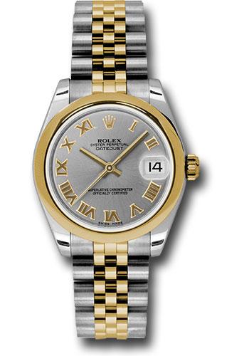rolex-steel-and-yellow-gold-datejust-31-watch-domed-bezel-slate-grey-roman-dial-jubilee-bracelet-178243-grj