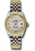rolex-steel-and-yellow-gold-datejust-31-watch-domed-bezel-mother-of-pearl-roman-dial-jubilee-bracelet-178243-mrj