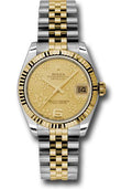rolex-steel-and-yellow-gold-datejust-31-watch-fluted-bezel-champagne-floral-motif-dial-jubilee-bracelet-178273-chfj