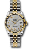 rolex-steel-and-yellow-gold-datejust-31-watch-fluted-bezel-silver-diamond-roman-vi-roman-dial-jubilee-bracelet-178273-sdrj