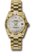 rolex-yellow-gold-datejust-31-watch-fluted-bezel-mother-of-pearl-diamond-dial-president-bracelet-178278-mdp