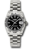 rolex-white-gold-datejust-31-watch-fluted-bezel-black-index-dial-president-bracelet-178279-bkip