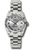 rolex-white-gold-datejust-31-watch-fluted-bezel-rhodium-roman-dial-president-bracelet-178279-rrp
