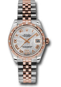 rolex-steel-and-everose-gold-datejust-31-watch-24-diamond-bezel-mother-of-pearl-diamond-roman-vi-roman-dial-jubilee-bracelet-178341-mdrj