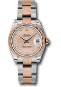 rolex-steel-and-everose-gold-datejust-31-watch-24-diamond-bezel-pink-diamond-dial-oyster-bracelet-178341-pdo
