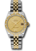 rolex-steel-and-yellow-gold-datejust-31-watch-24-diamond-bezel-champagne-floral-motif-dial-jubilee-bracelet-178343-chfj