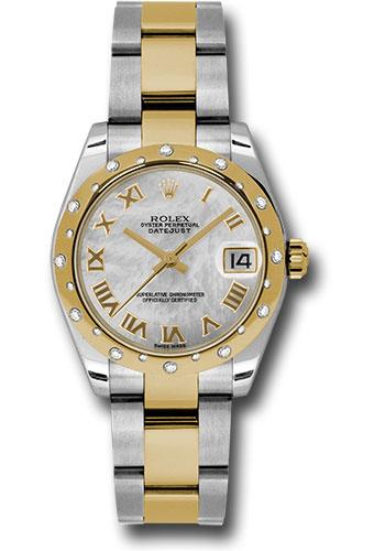 rolex-steel-and-yellow-gold-datejust-31-watch-24-diamond-bezel-mother-of-pearl-roman-dial-oyster-bracelet-178343-mro