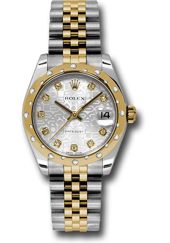 rolex-steel-and-yellow-gold-datejust-31-watch-24-diamond-bezel-silver-jubilee-diamond-dial-jubilee-bracelet-178343-sjdj