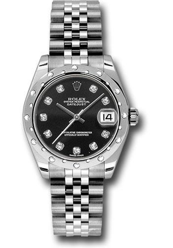 rolex-steel-and-white-gold-datejust-31-watch-24-diamond-bezel-black-diamond-dial-jubilee-bracelet-178344-bkdj
