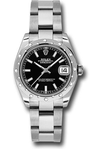 rolex-steel-and-white-gold-datejust-31-watch-24-diamond-bezel-black-index-dial-oyster-bracelet-178344-bkio
